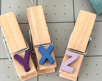 Quilt clips | Alphabet Clips, Quilting pattern Clips | Organize your Quilting pattern pieces