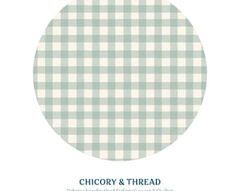 Small Plaid of my Dreams River | Marigold | Maureen Cracknell | Art Gallery Fabric | Modern Fabric | Quilters Cotton | 1/2 yard | Plaid