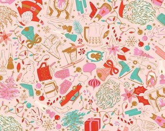 Art Gallery Fabrics | Christmas in Color | Decked & Dazzled (CMC-25403)
