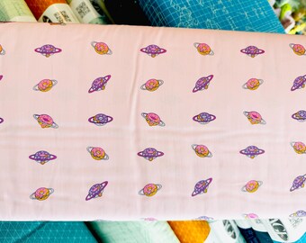 Glazed Space | Rocket Science | Art Gallery Fabric | 1/2 yard