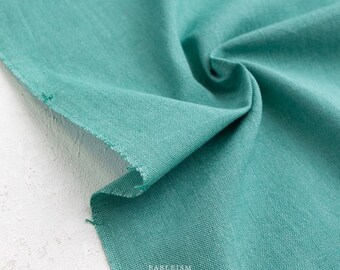 Tejidos de acuarela - Cove WW250 de Fableism Supply Co. / Algodón para prendas y acolchados / Teñido en hilo / 1/2 yarda