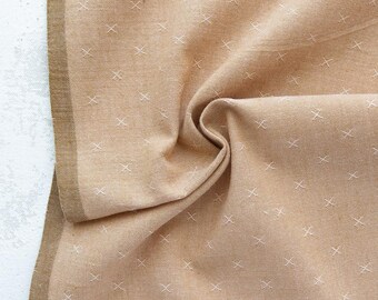 Sprout Wovens  - Pan Dulce by Fableism Supply Co | 100% Garment & Quilting Cotton Fabric | Yarn-dyed | half a yard