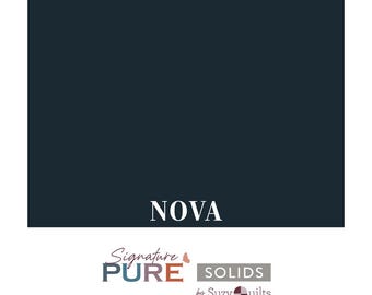 Nova | Half Yard | Signature PURE Solids by Suzy Quilts | Art Gallery Fabric | AGF | 100% Pima Cotton | Solid Color | Quilting | Sewing