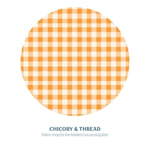 Small Plaid of my Dreams Marigold| Marigold | Maureen Cracknell | Art Gallery Fabric | Modern Fabric | Quilters Cotton | 1/2 yard | Plaid