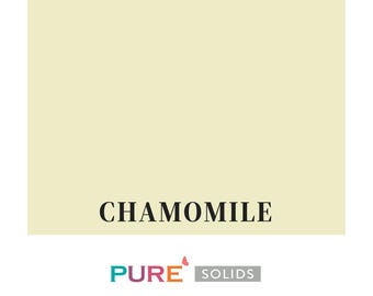Chamomile | Half Yard | PURE Solids | Ethereal Edition | NEW 2025 color | Art Gallery Fabric | 100% Pima Cotton | Solid Color
