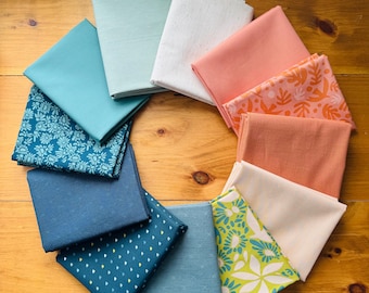 Sunset Cotton Fabric Bundle | Suzy Quilts, Art Gallery Fabrics, Fableism