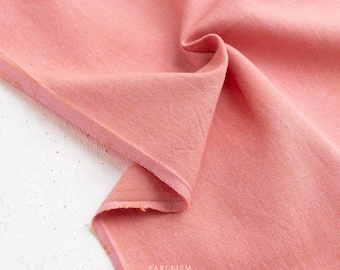Bubblegum Yarn-Dyed Cotton Fabric – Watercolor Wovens, Quilting & Garments