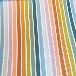 Summer Stripe in Canvas | Slow Summer Collection |  Suzy Quilts for Art Gallery Fabrics | Canvas / Quilt / Bag Making / Half Yard