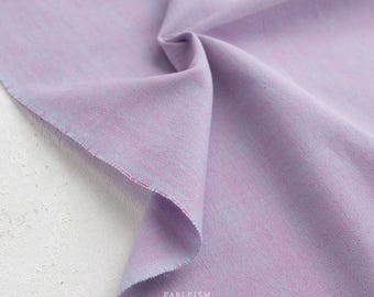 Celeste Yarn-Dyed Cotton Fabric – Watercolor Wovens, Quilting & Garments