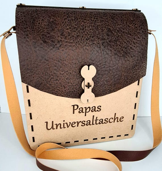Handtasche aus Holz, Tasche, Schneiddatei für Laser