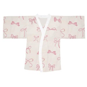 Long Sleeve Kimono Robe (AOP)