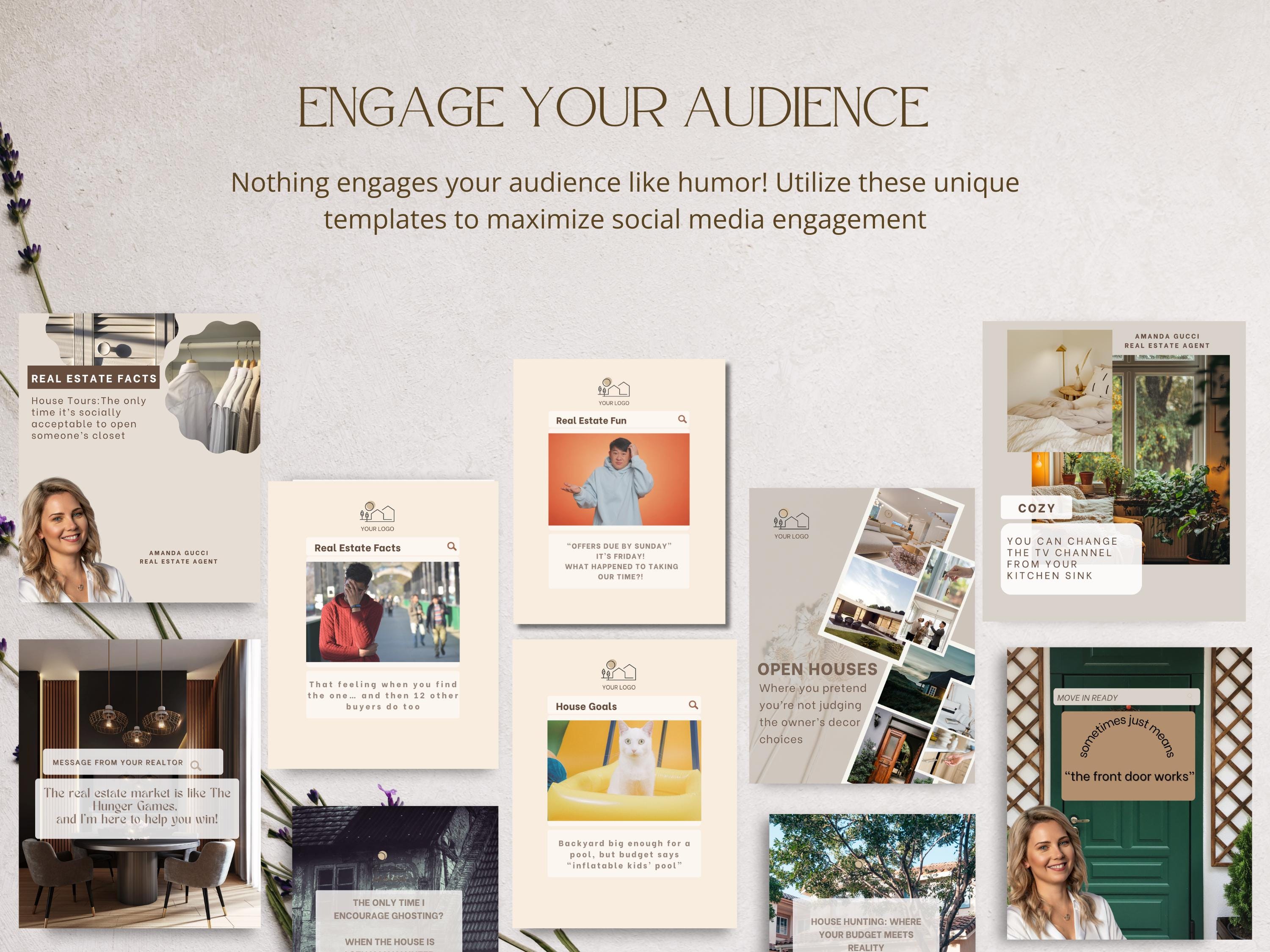 Funny Real Estate Posts Realtor Social Media Funny Instagram Template ...