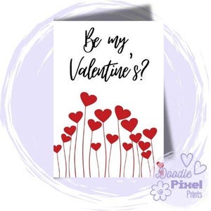 Tarjeta digital &quot;Sé mi día de San Valentín&quot;