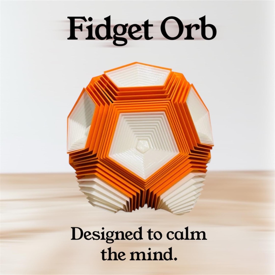 New! Fidget Orb. Sensory Satisfaction With Mindful Results. Fun to Hold ...