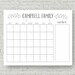 Dry Erase Calendar Printable-custom-perpetual Calendar-*digital File ...
