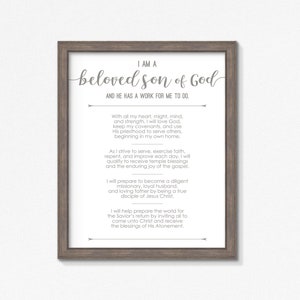 NIEUW jongemannenthema-LDS-Aaronic Preisthood-thema-2019- printables, 8 maten inbegrepen-direct downloaden-grijze tekst-afdrukbare-poster-hand-out