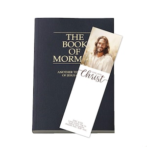 2025 LDS youth theme-Look Unto Christ-bookmark-handout-young men-young women-D&C 6:36