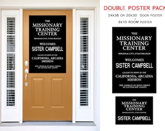 Custom Missionary Training Center Poster, LDS MTC Decor (Digital File)