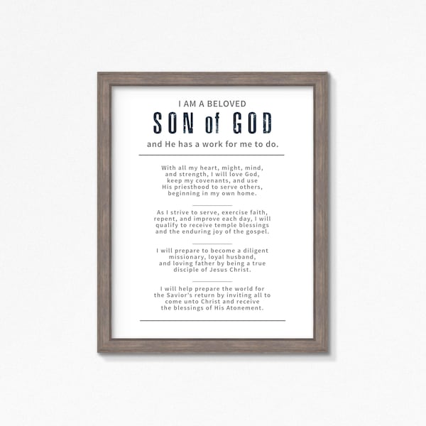 NEW Young Men Theme-LDS-Aaronic Preisthood theme-2019- printables-8 sizes included-Instant Download-Grey text-printable-ttposter-handout