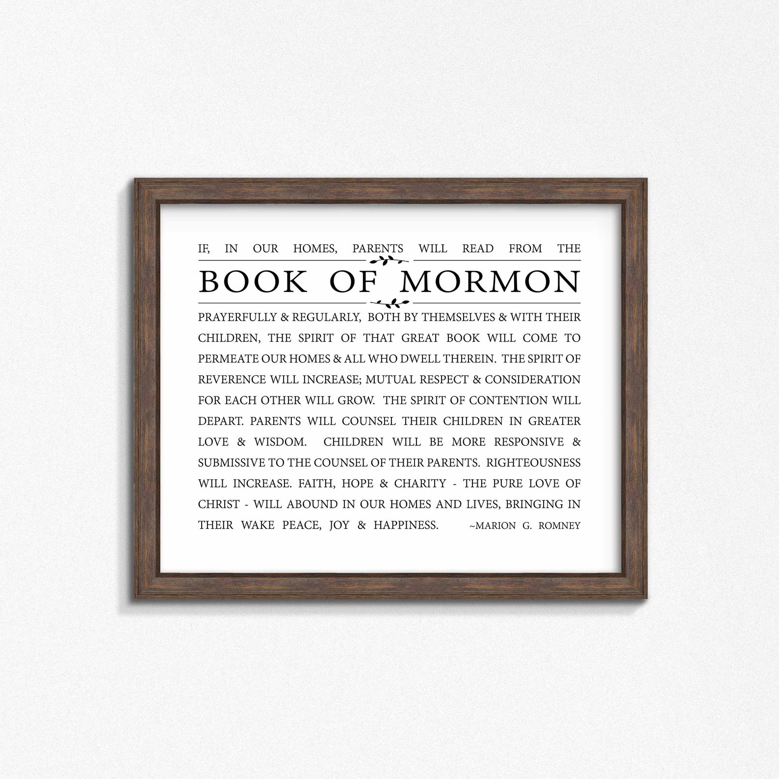 Lds-book of Mormon-printable Quote-digital Files-scripture - Etsy