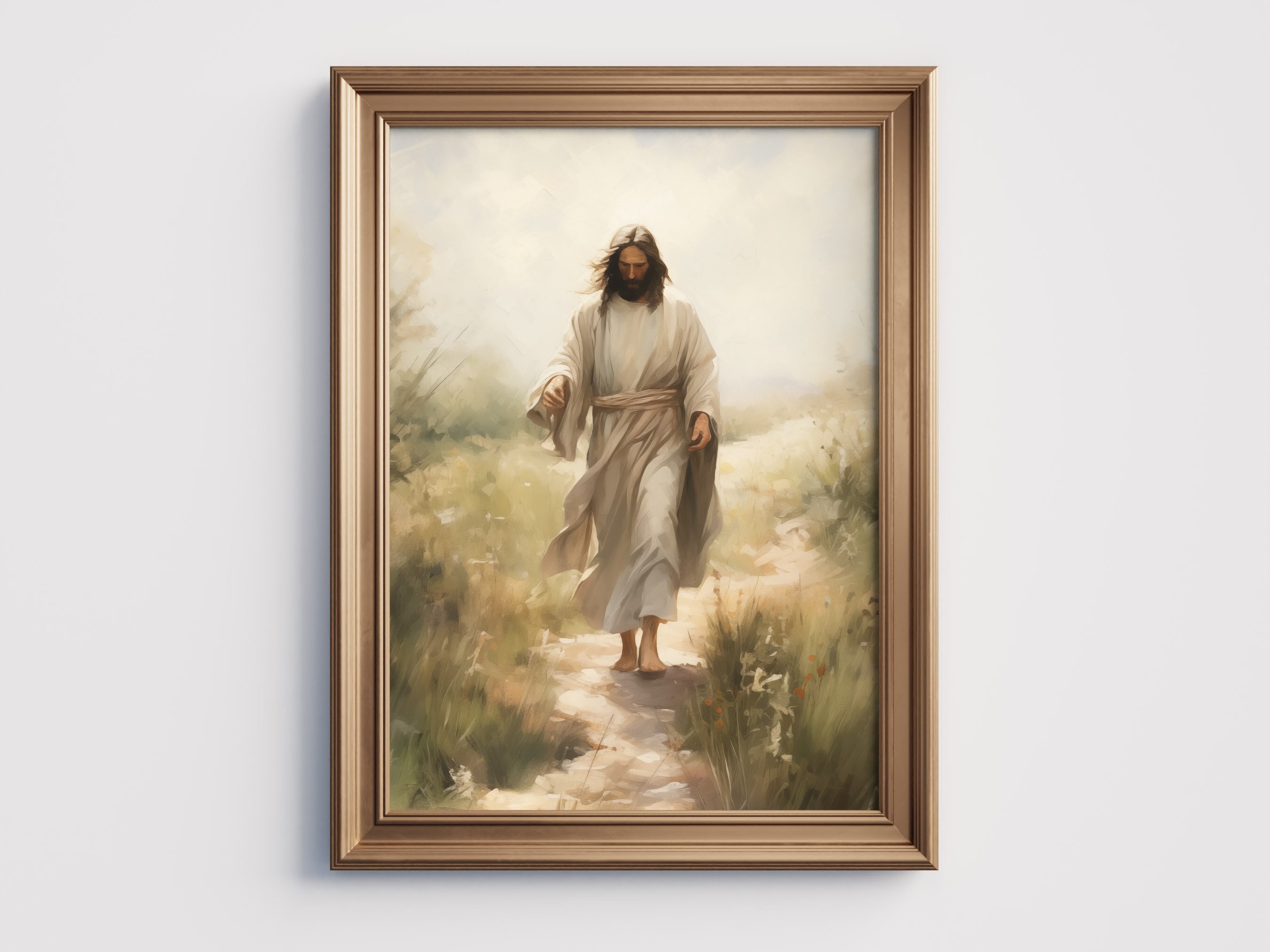 I Am the Way-jesus Christ Art-digital Download-savior-jesus Wall Art ...
