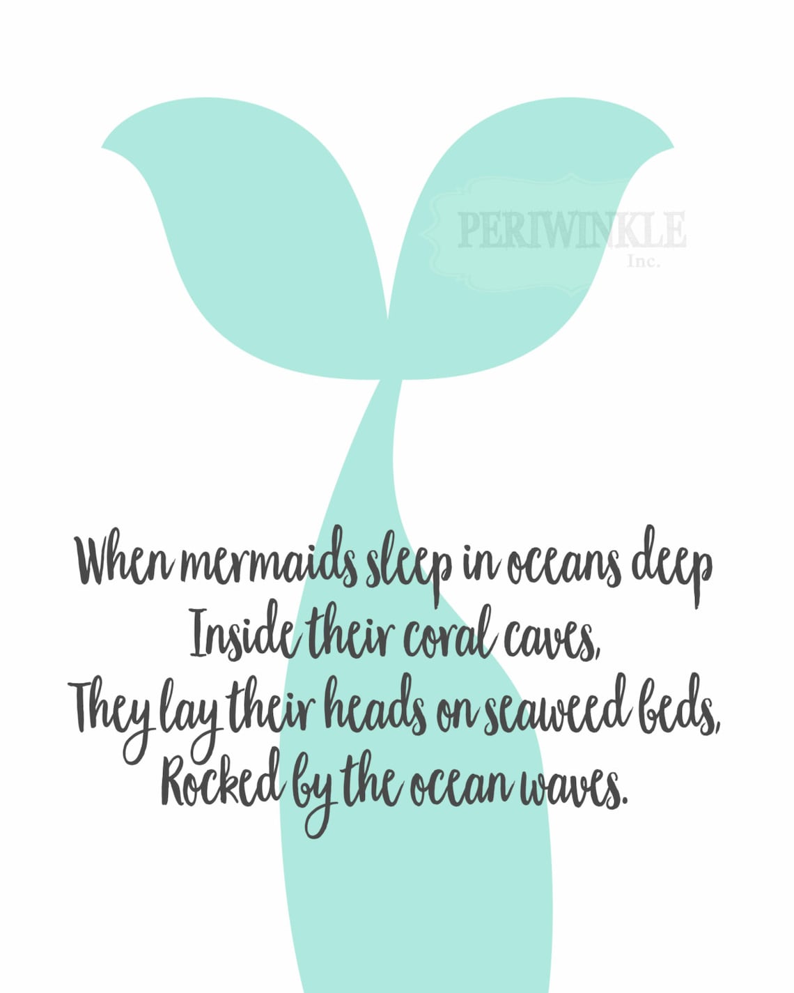 Mermaid Nursery Printable