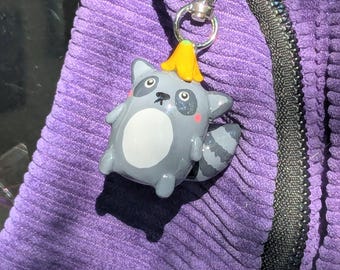 Raccoon Keychain
