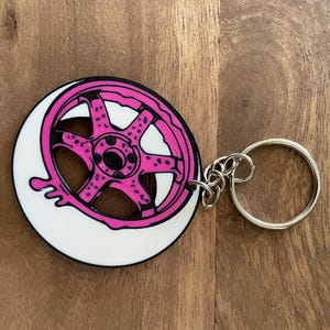 TE37 Key Chain