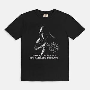 Awesome Dungeons and Dragons Rogue Shirt