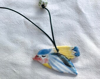 Bird necklace 72