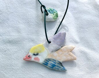 Bird necklace 65