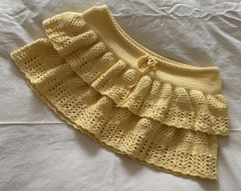 Ibiza Nederdel Hækleopskrift (Dansk)