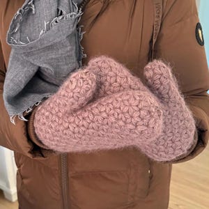 Mitaines au crochet Jasmine (anglais) image 8
