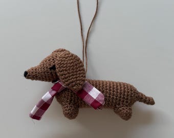 Crochet Dachshund Pattern (English)
