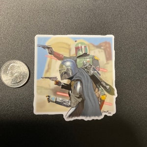 Book of Boba Fett-Battle on Tatooine Sticker