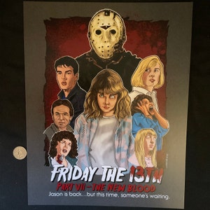 Friday The 13th Part VII-The New Blood Print