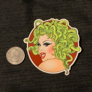 Divine Medusa Sticker