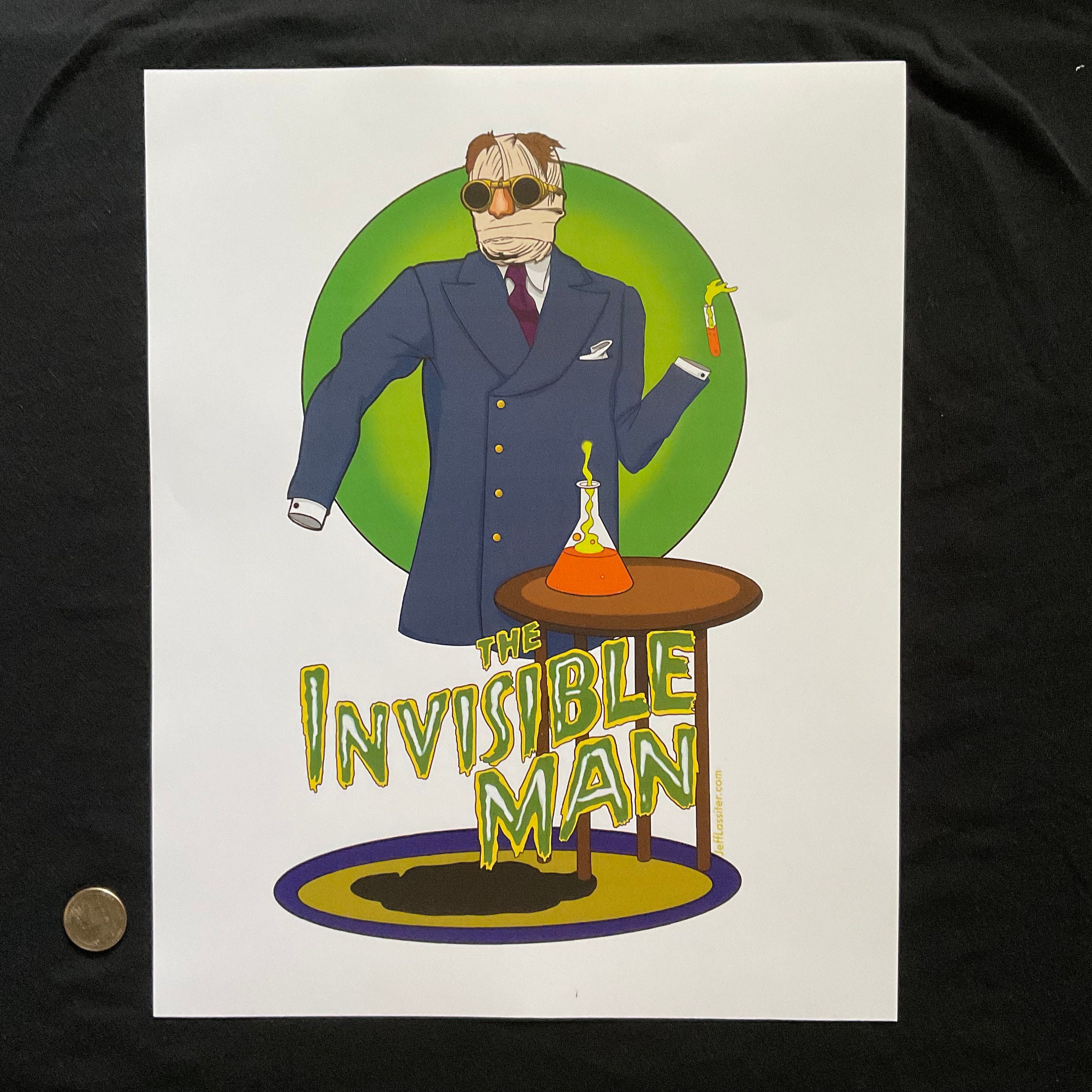 Y Invisable Invisible Man Clip Art