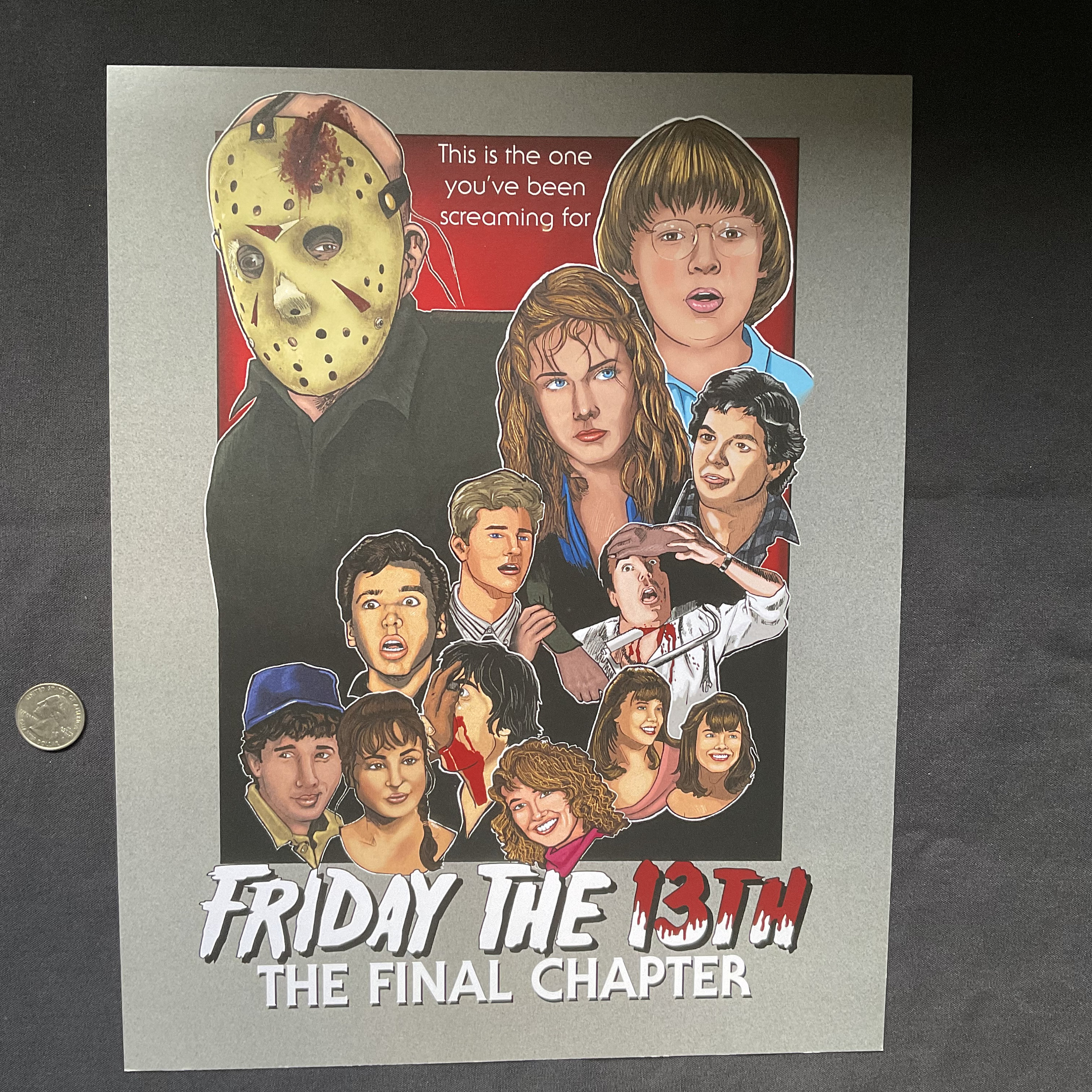 Friday the 13th the Final Chapter Print - Etsy