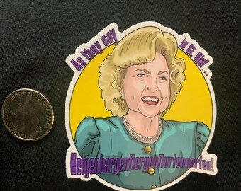 Golden Girls Rose Nylund Sticker