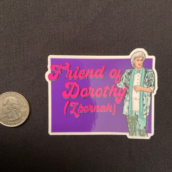 Golden Girls Dorothy Zbornak Sticker