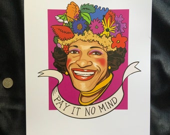 Marsha P. Johnson Print