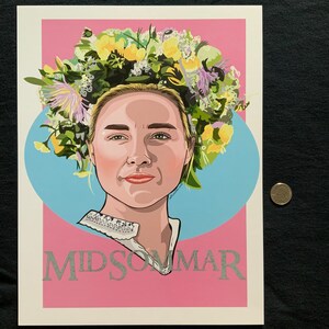 Midsommar Pink Print