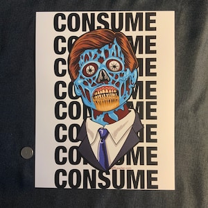 Obey They Live Consume Print
