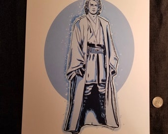 Star Wars Anakin Skywalker Spirit Print