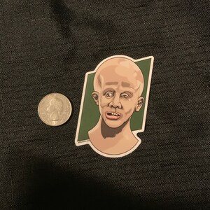 Friday The 13th Jason Unmasked Sticker