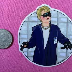 Murder She Wrote Virtual Jessica Sticker