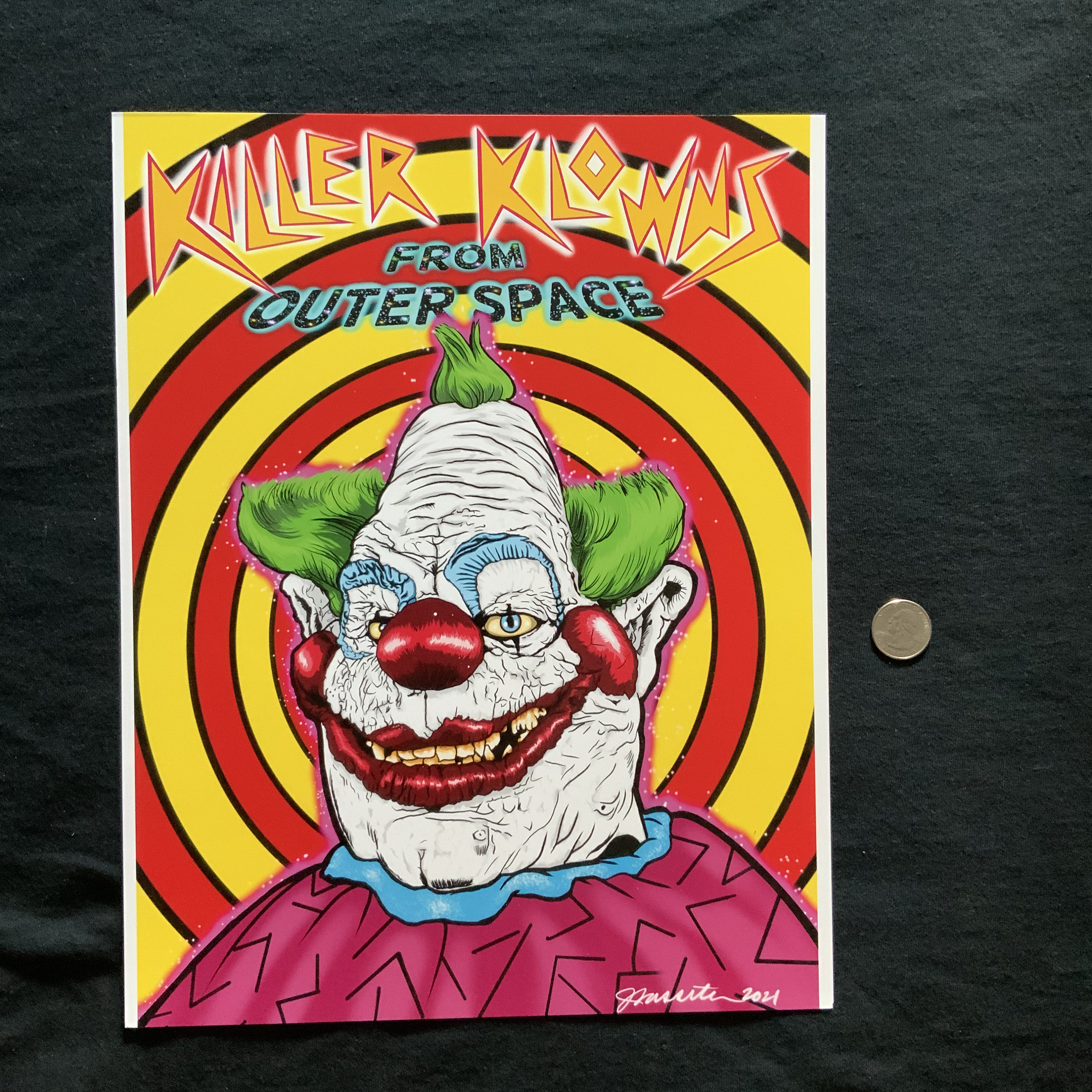 Killer Klowns From Outer Space Print - Etsy