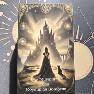 Les Murmures des Royaumes Sombres • Cartes de guidance gothique fantasy avec livret