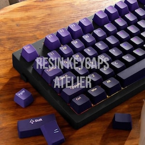 PBT Keycaps Set - Cherry Profile - 132 Keys - High-Quality Keycap Set for Mechanical Keyboards - OEM MX Compatible - Gaming & Typing